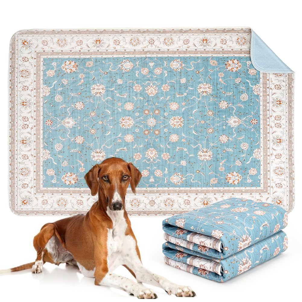 Almohadillas lavables Deamoser 26x40 2-pack protegen pisos y facilitan la limpieza.