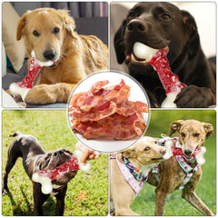 DEBAK juguete con sabor a tocino, invita a jugar y masticar