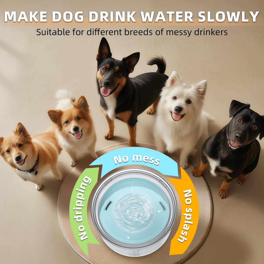 Decflow gran capacidad 4.5 litros para hogares con varias mascotas.