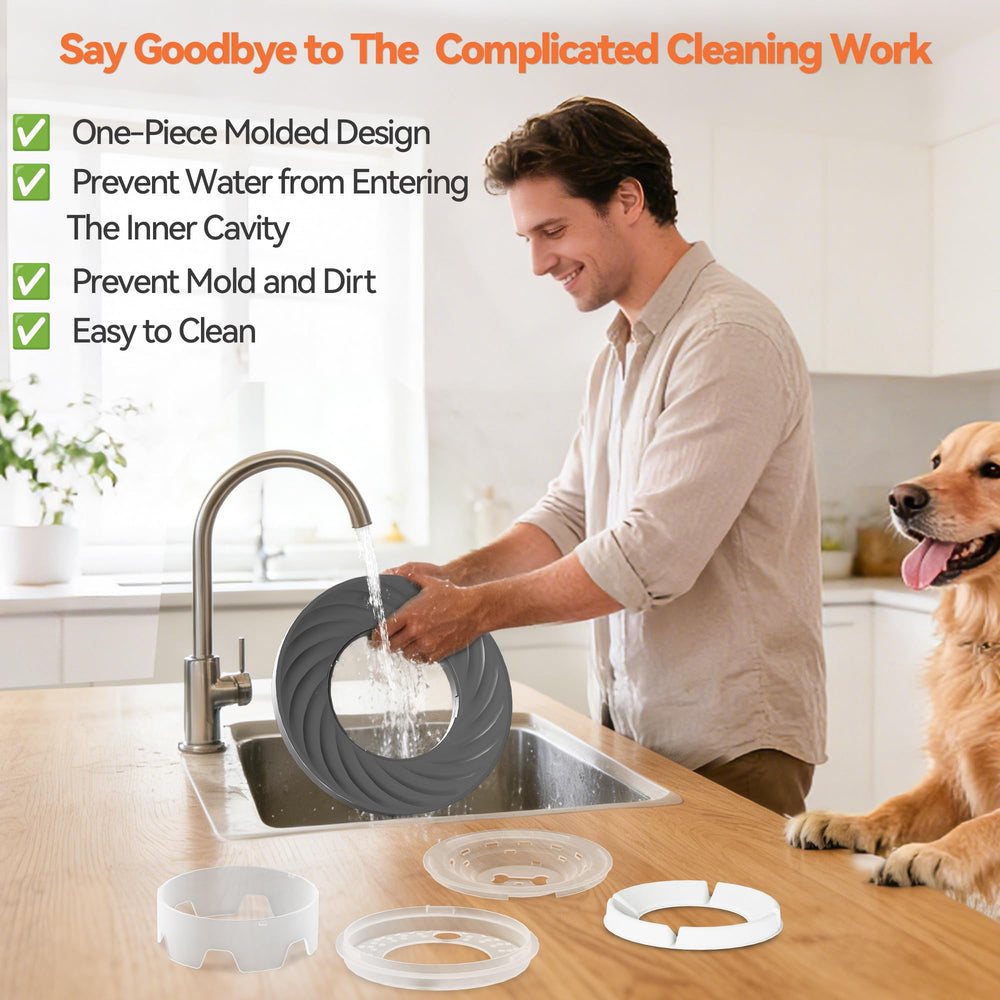 Decflow filtro agua impurezas, agua más clara para tu mascota.