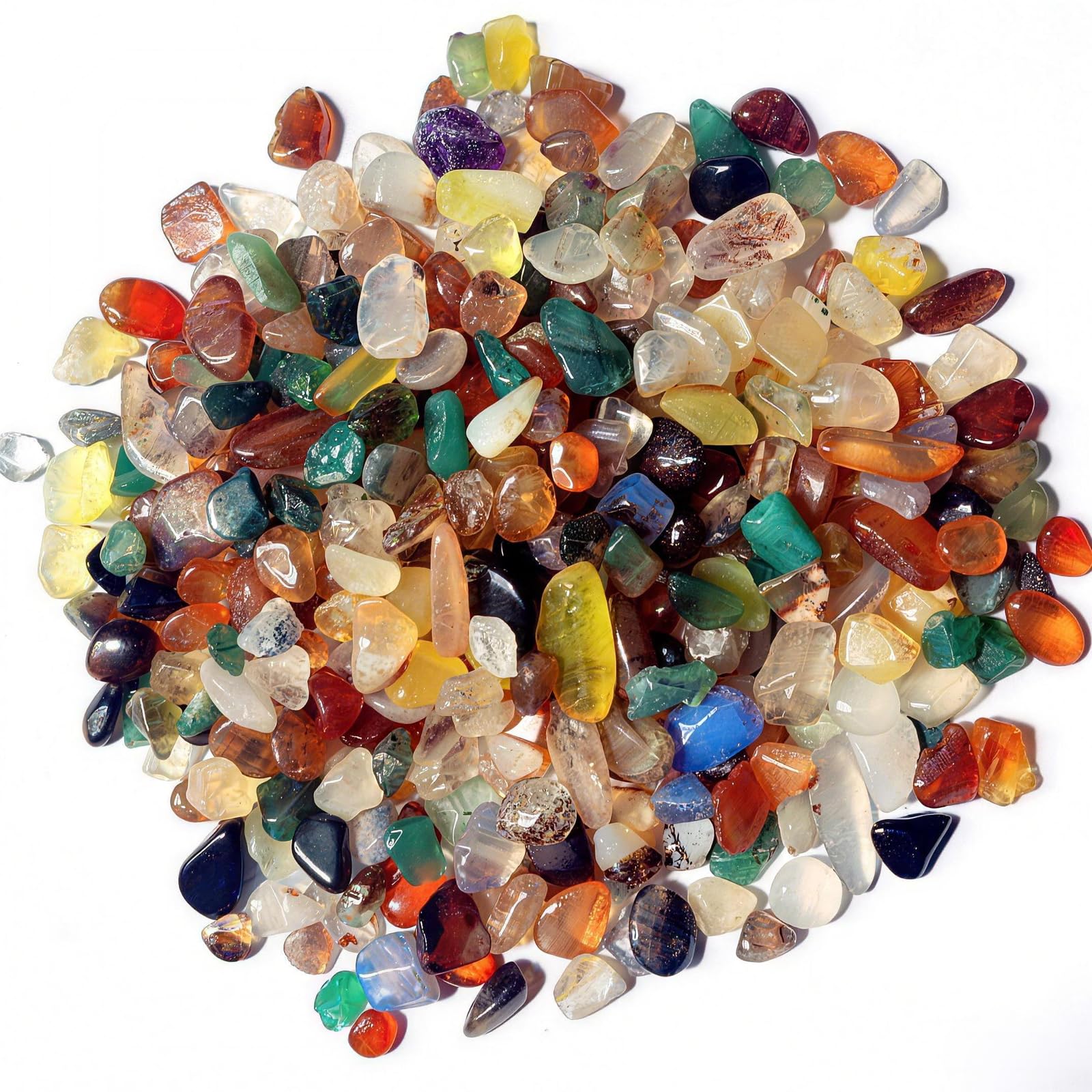 DEEDOCHY piedras-agata interiores-plantas: color vibrante que realza macetas.