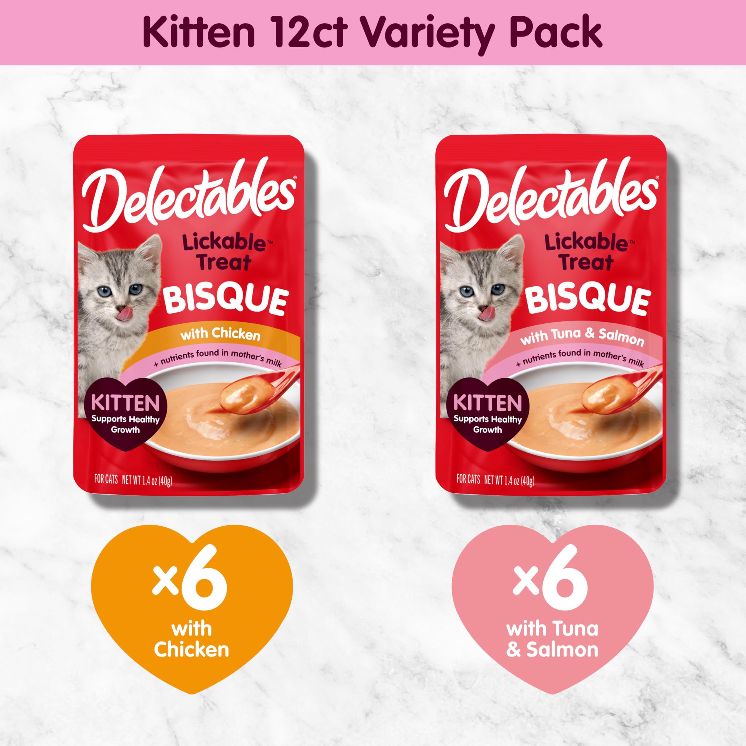 Porciones de 1.4 oz listas para servir