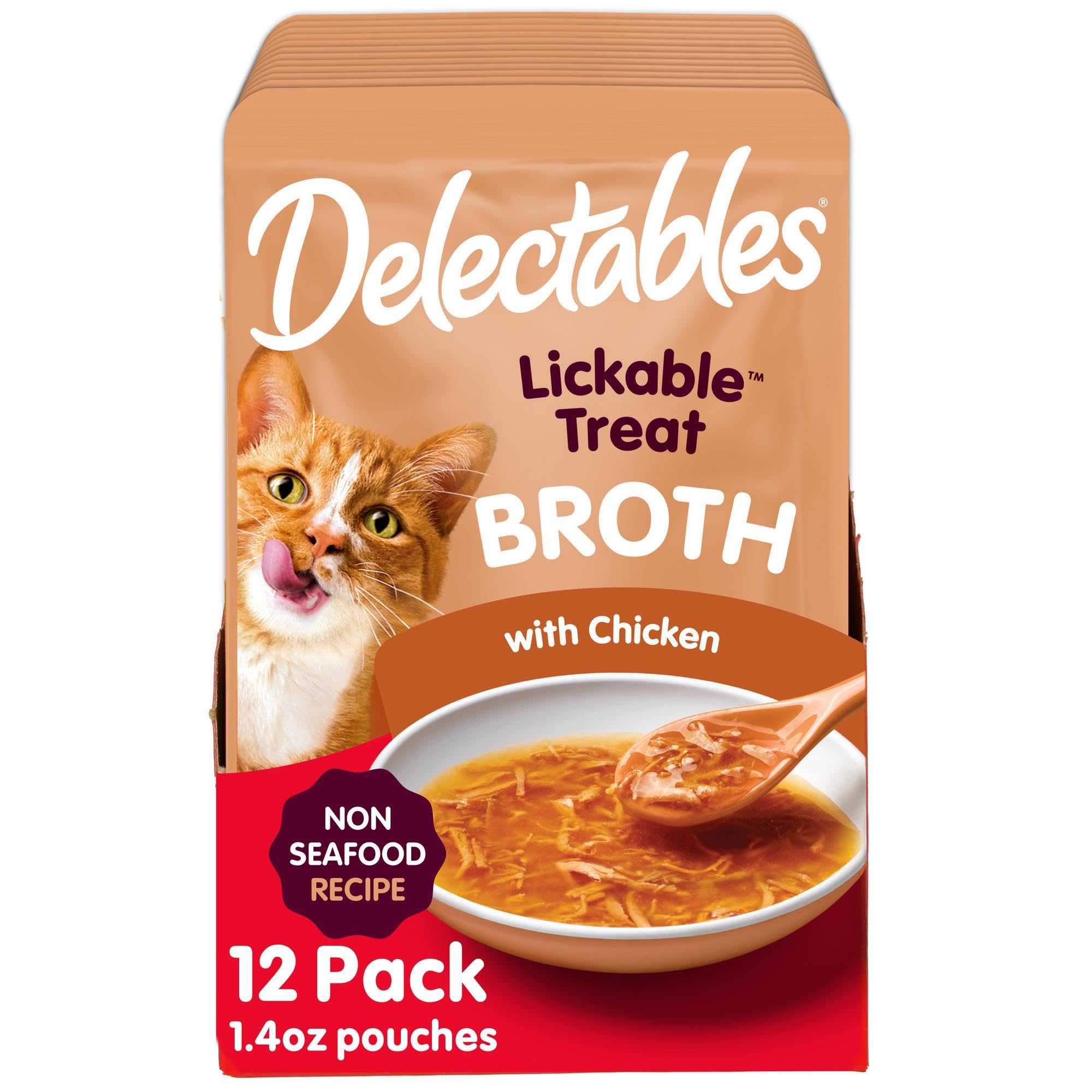 Delectables bouillon poulet tendresse : texture onctueuse pour hydrater et récompenser.
