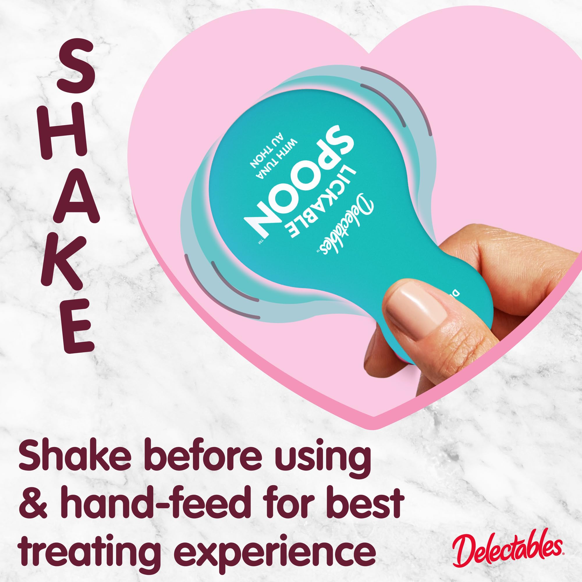 Diseño sin mugre de Delectables Lickable Spoon para alimentación limpia