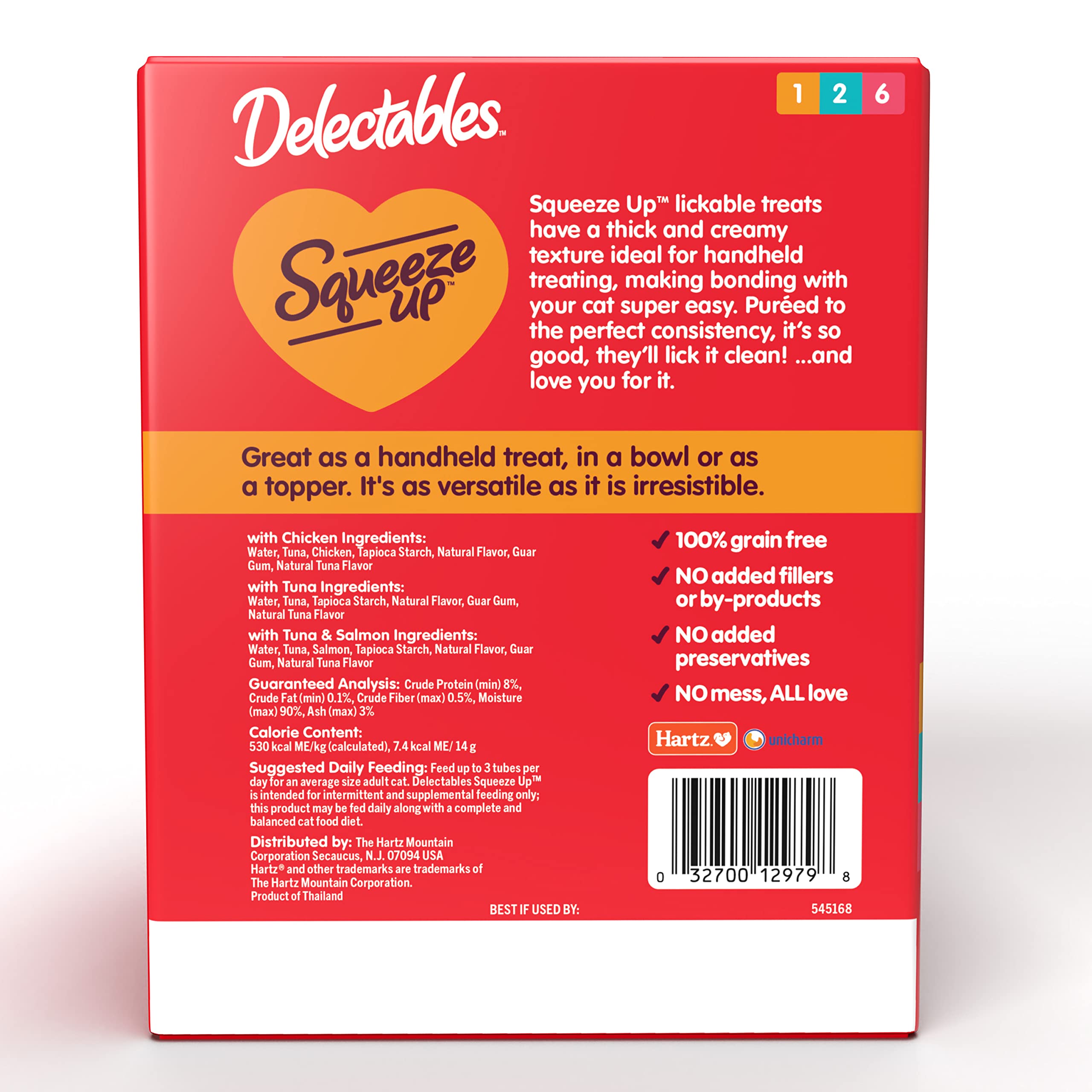 Delectables Squeeze Up: apto para gatitos, adultos y mayores.