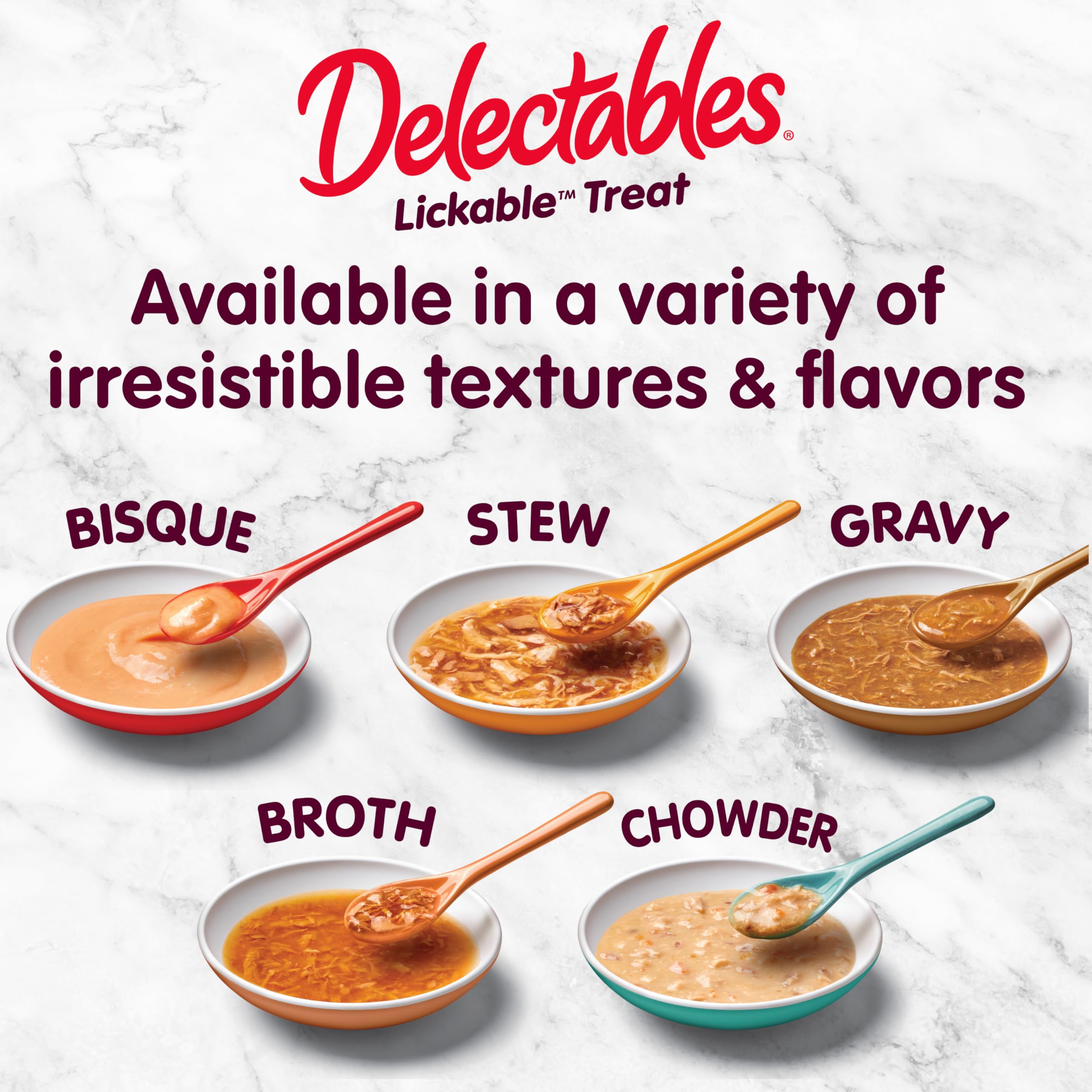 Delectables topper served over kibble, serving idea for meals