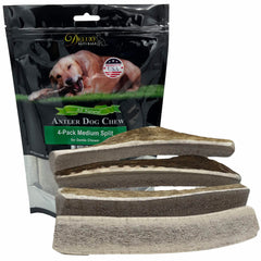 Deluxe Naturals asta alce medio dividido: ideal para perros pequeños.