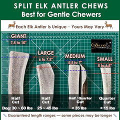Deluxe Naturals masticables alce con corte: durabilidad y entretenimiento para perros.
