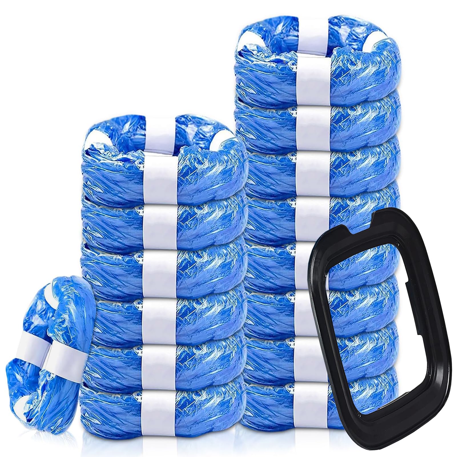 Bolsas DEMCERT para arena de gato, 15 paquetes, uso cómodo y sellado.