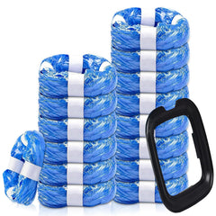 Bolsas DEMCERT para arena de gato, 15 paquetes, uso cómodo y sellado.