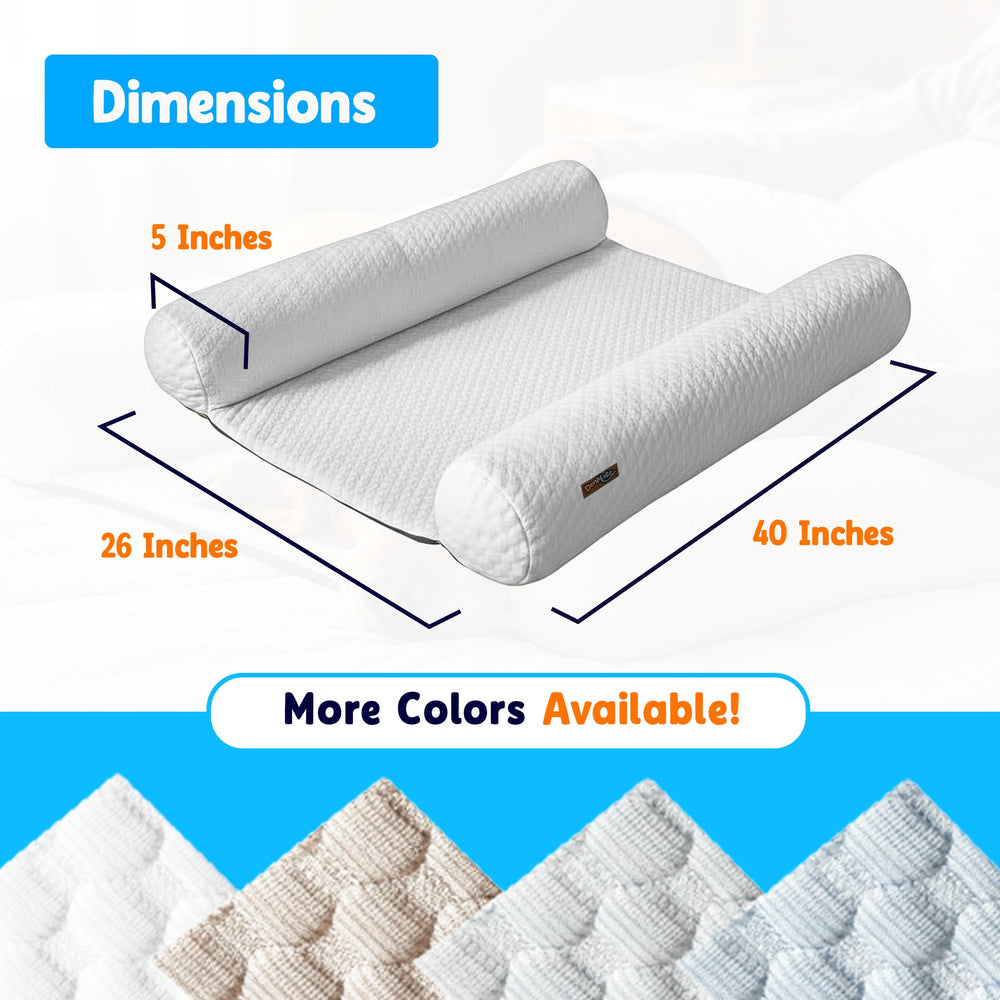 DenMate diseño ligero para guardar detrás de la cama