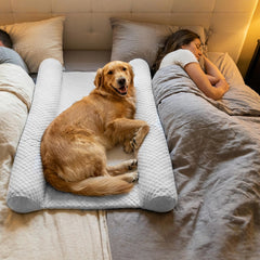 DenMate cama para perros mediano-grande 26x40 para dormir junto a su humano