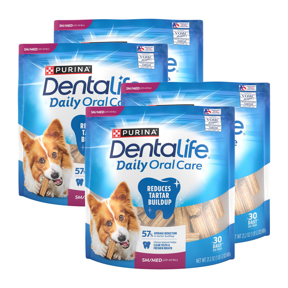Dentalife empaque del producto para cuidado dental de perros.