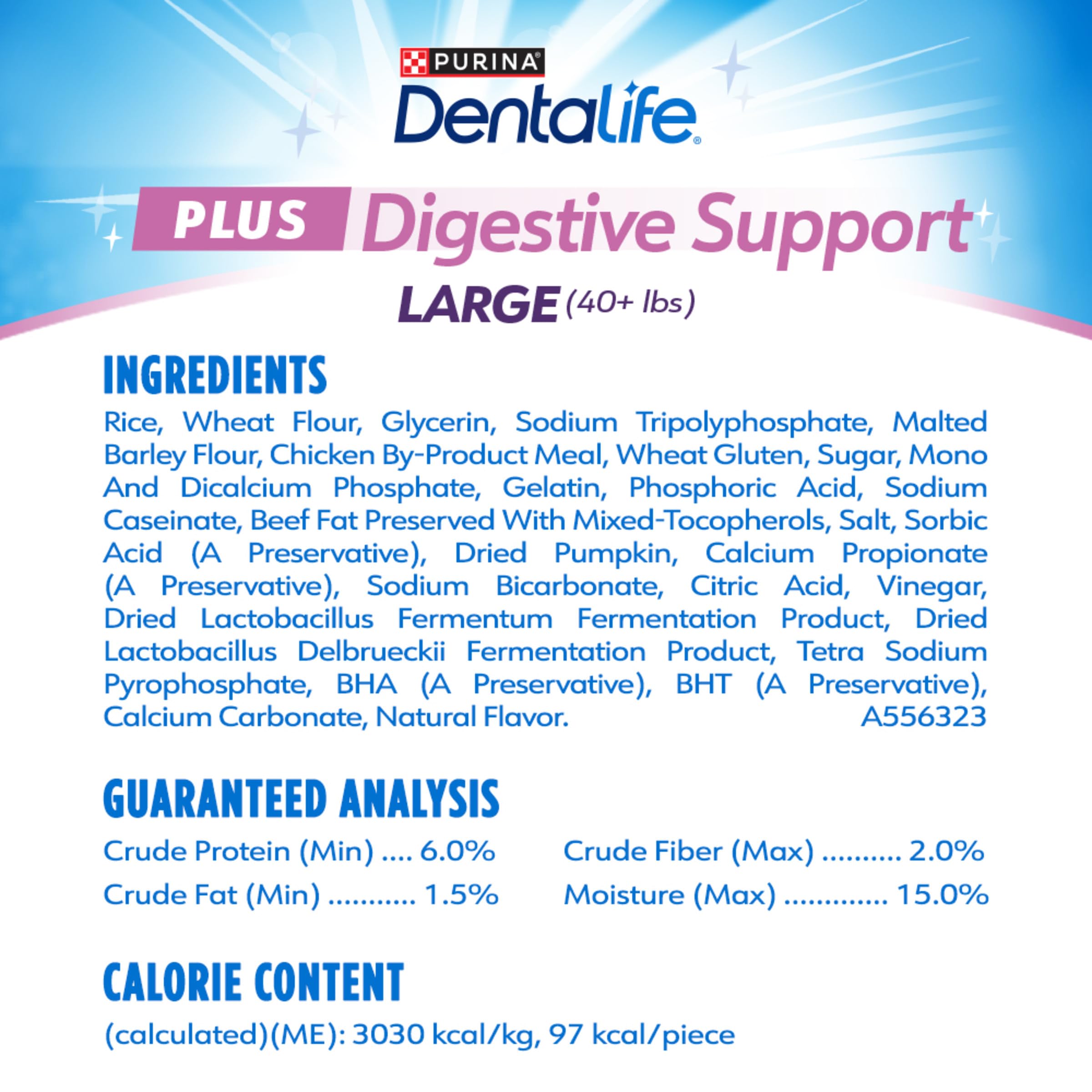 Dentalife Plus diseño con 8 crestas para dientes difíciles
