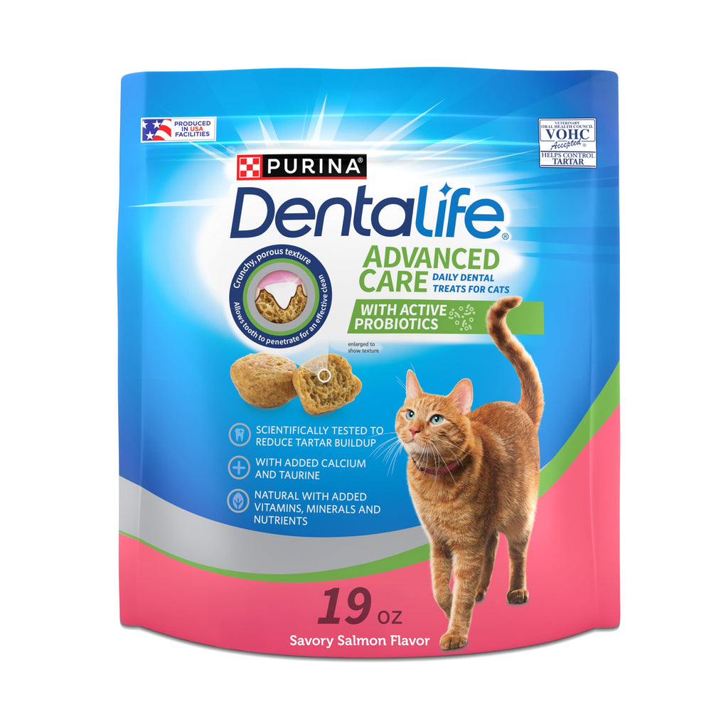 Dentalife premios dentales salmón-crujientes para dientes sanos y sabor atractivo