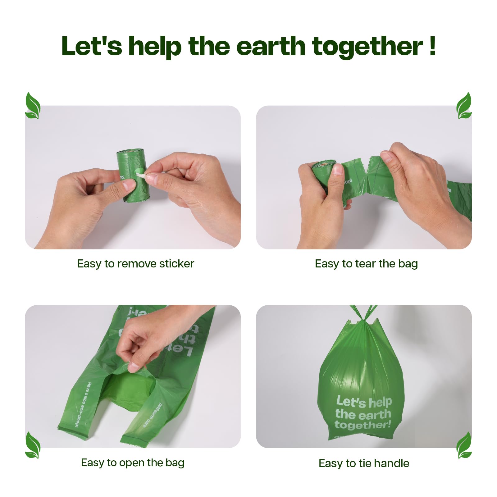 Deo Doo bolsas sin fragancia, opción neutra para caminar.
