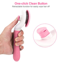 Depets cepillo, agujas de acero inoxidable con giro de 60 grados para alcanzar la piel.