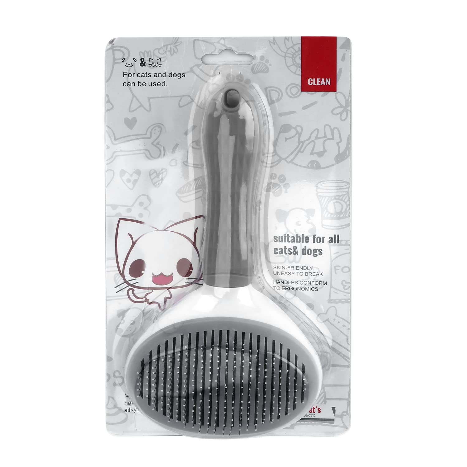 Depets cepillo slicker mejora la experiencia de grooming para dueños y mascotas
