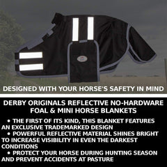 Derby Originals forro interior 170T suave que facilita el movimiento del potro.
