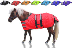 Derby Originals cobertor para mini caballo y cría con ajuste adaptable.