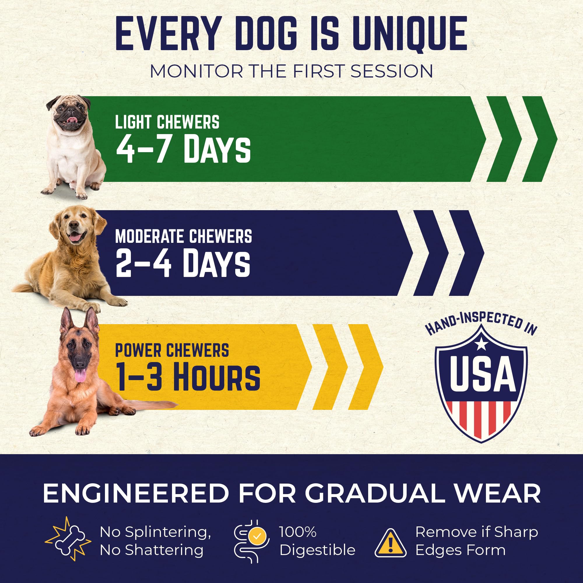 Enriquecimiento dental con Devil Dog para higiene bucal