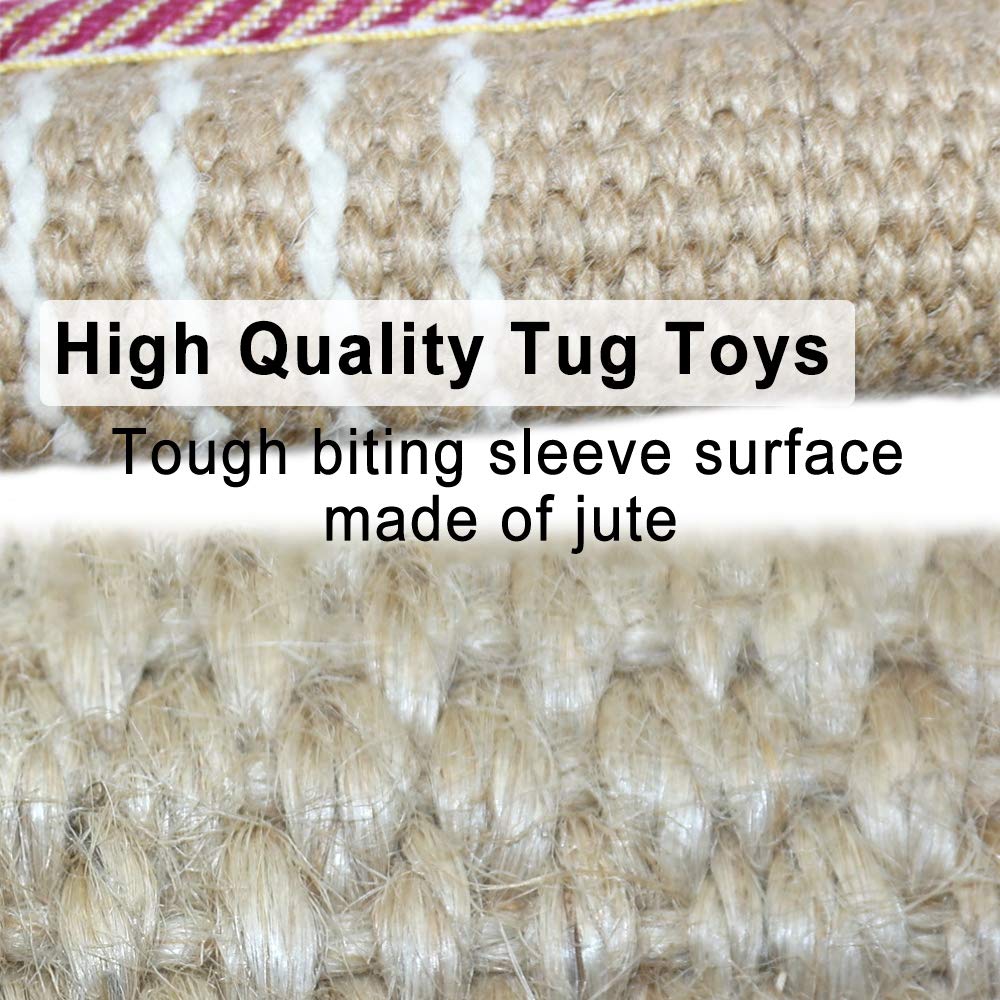 DGSL Juguete de yute resistente para juego interactivo en casa.