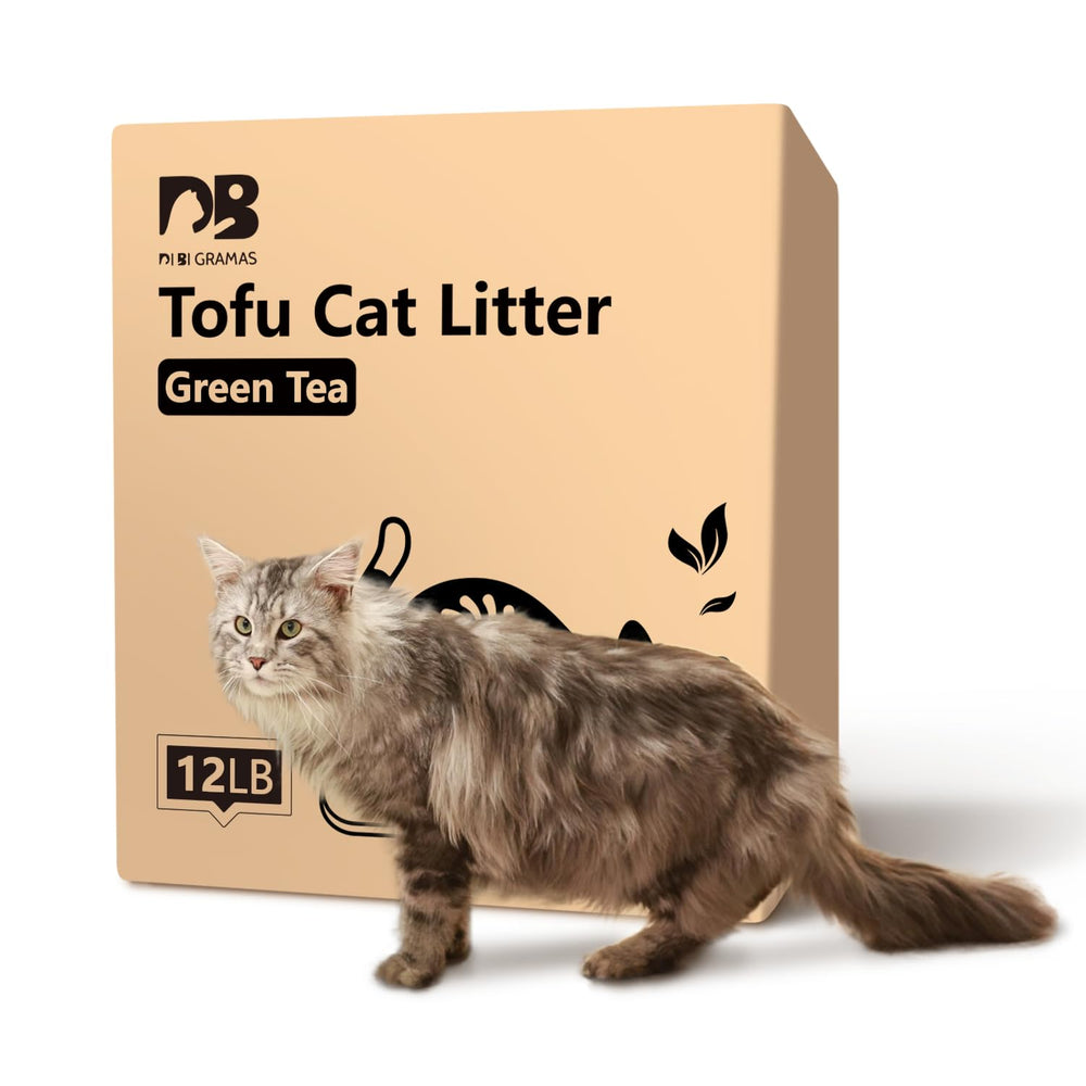 DI BI GRAMAS Litter tofu sin polvo, empaque compacto para envío.