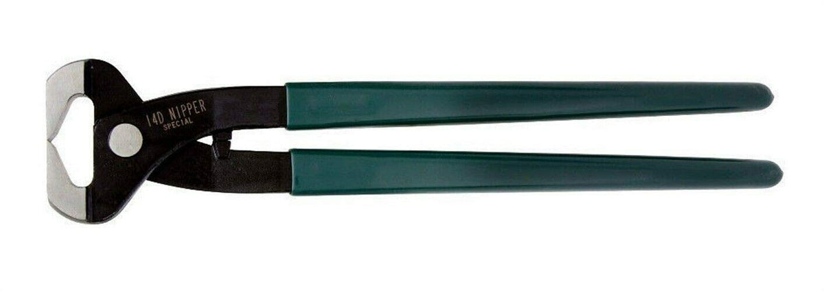 Diamond Farrier 14D, tijera para pezuñas con mango plástico, control cómodo y corte preciso.