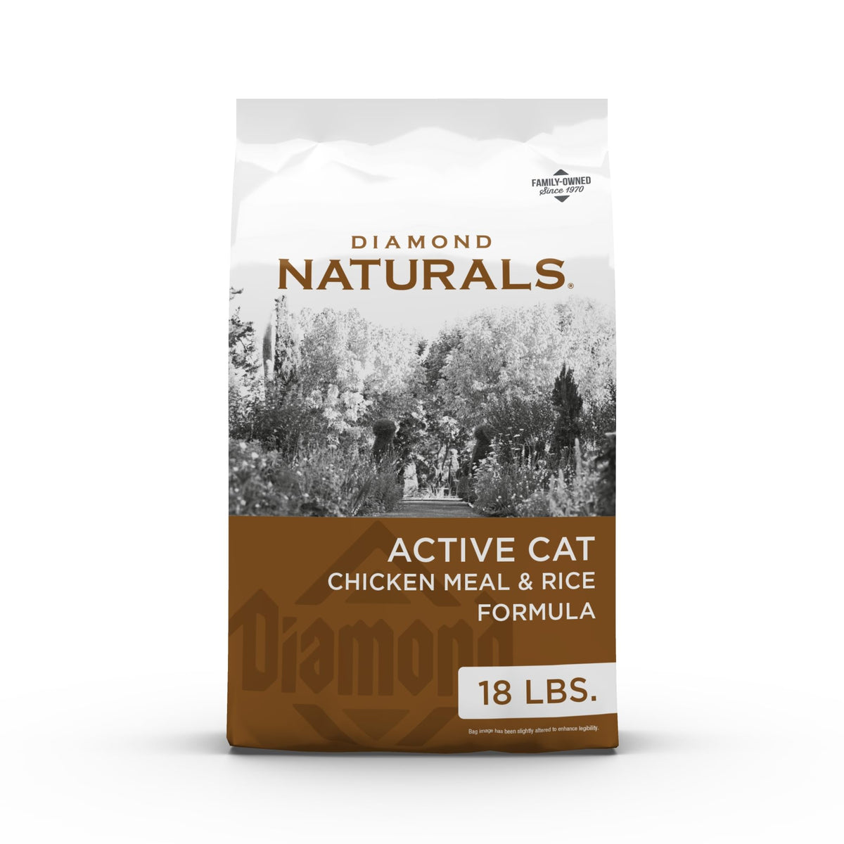 Diamond Naturals Gato Activo: pollo criado en libertad, ideal para apoyar energía diaria.