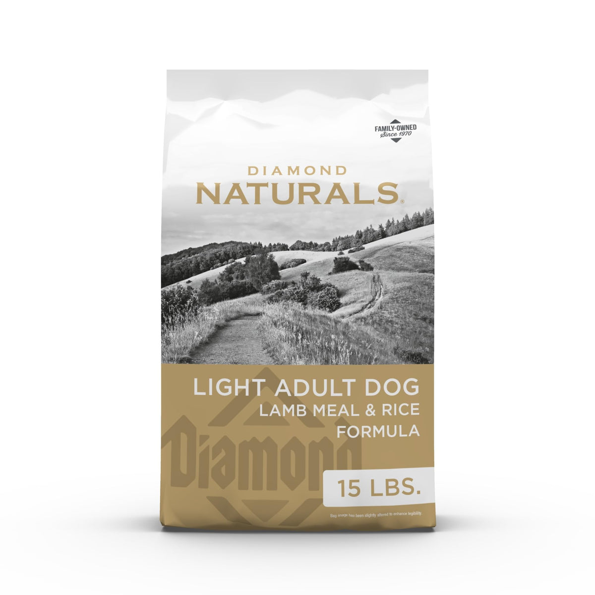 Diamond Naturals Light: bolsa de comida para perros adultos, cordero y arroz para control de peso