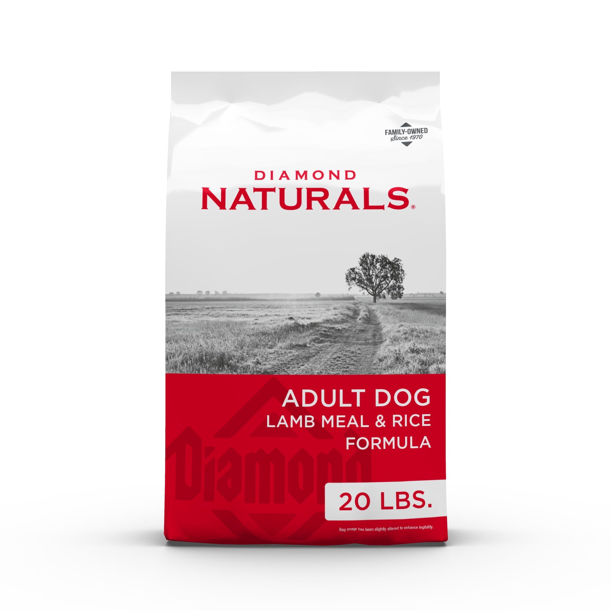 Diamond Naturals perro adulto con cordero y arroz, alimento seco para nutrición diaria.