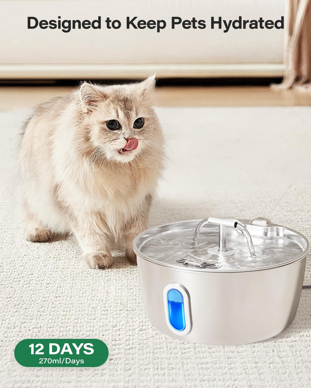 DIANU caja de filtros para fuente compatible con gatos.