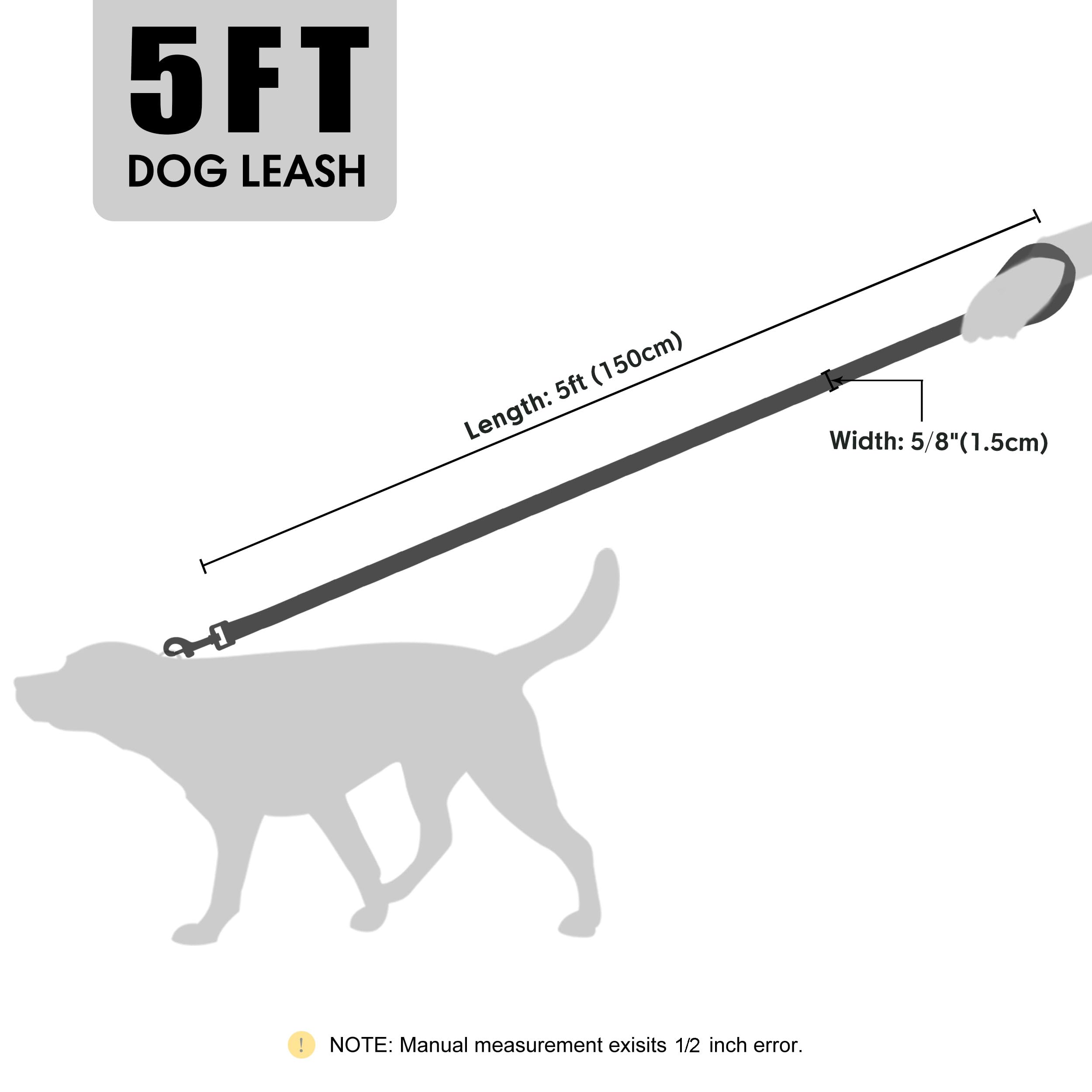 Didog clip metálico resistente que evita tirones durante la caminata.