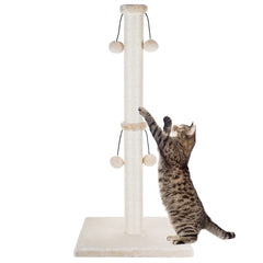 Dimaka poste rascador 34'' para gatos, diseño alto para diferentes tamaños.