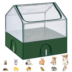 DINMO jaula para conejos con piso impermeable ideal para uso interior.