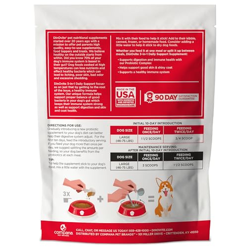 Dinovite Omega3: cuidado de piel y pelaje saludables