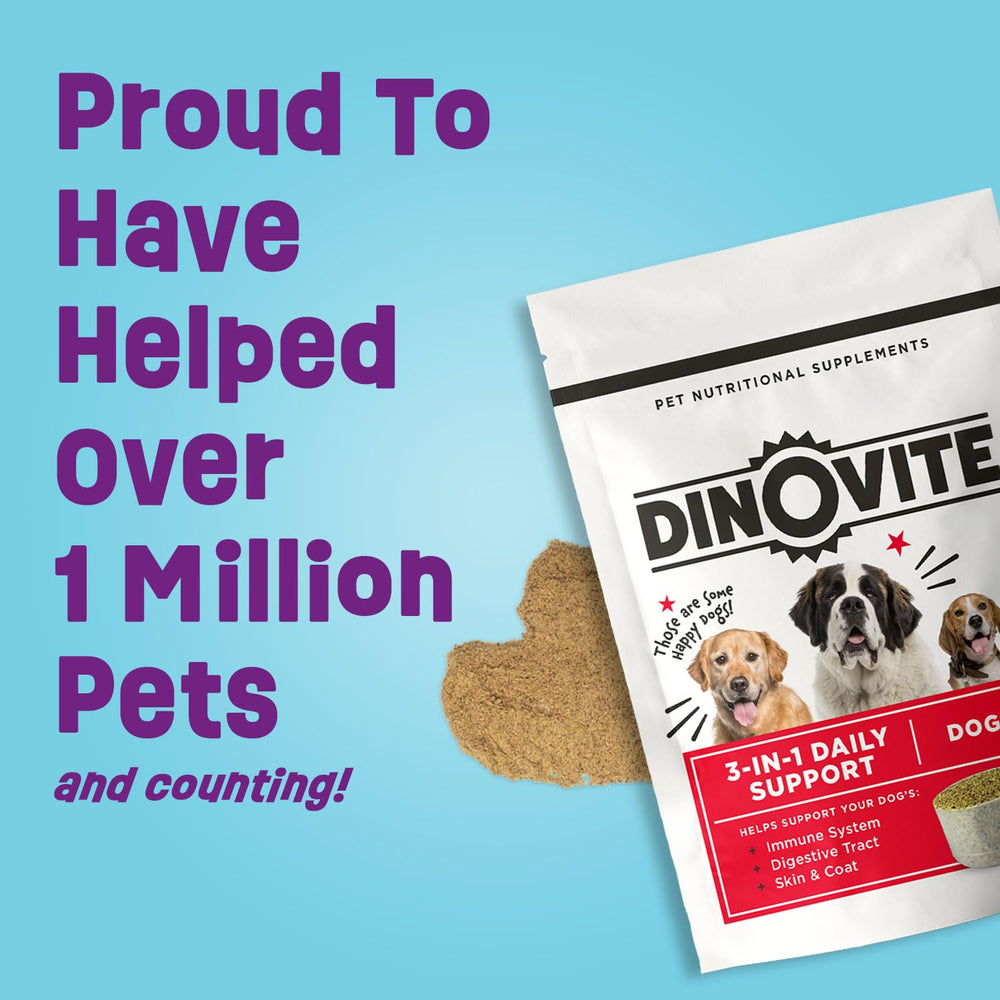 Dinovite toppings alimento para perro: mejora la experiencia de cada comida.