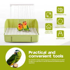 DINTSTYLE ducha integrada para baño conjunto de aves.