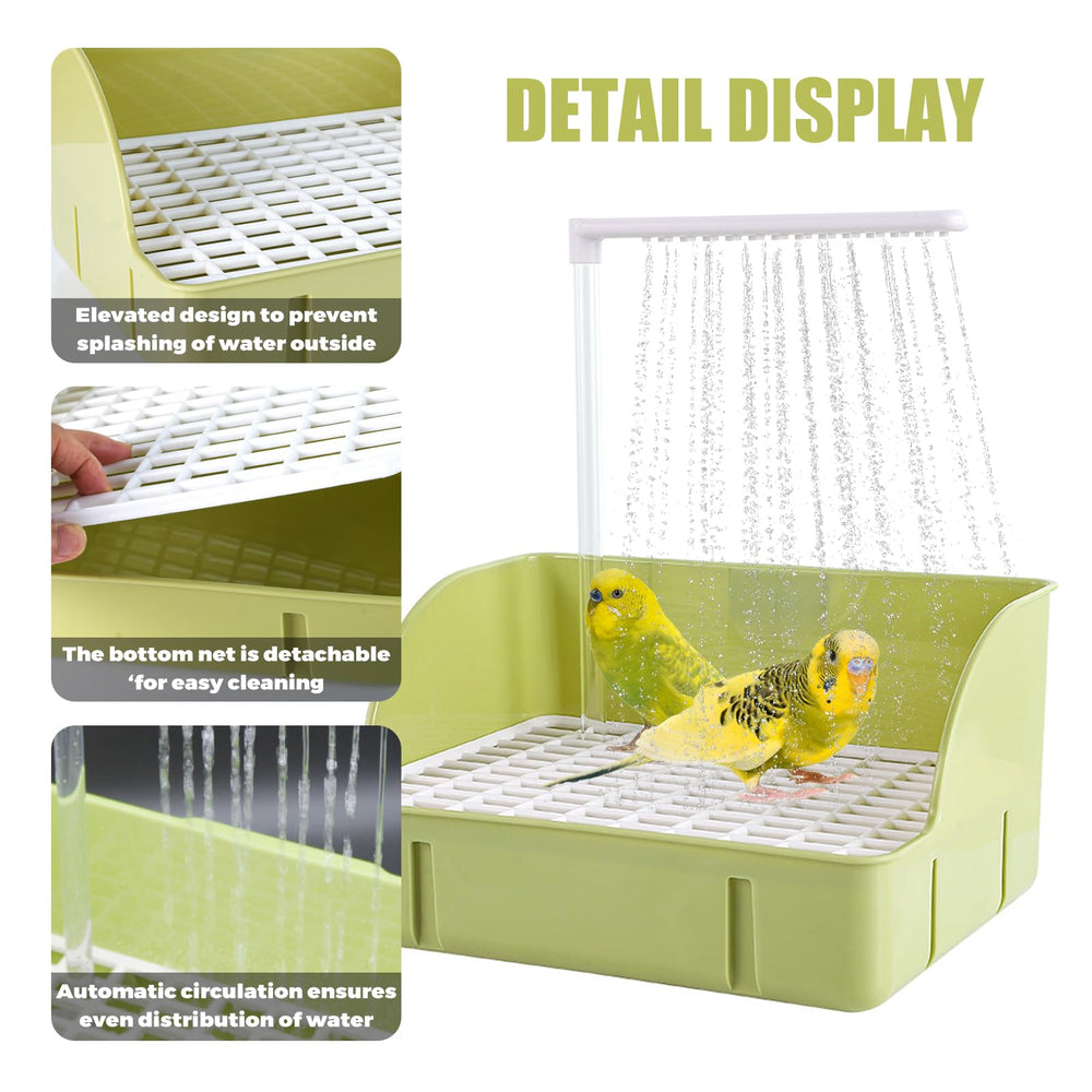 DINTSTYLE material plastico grueso y seguro para aves.