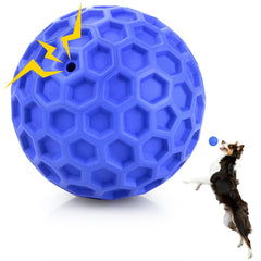 DISSKNIC bola silbante indestructible para perros grandes, combate la ansiedad