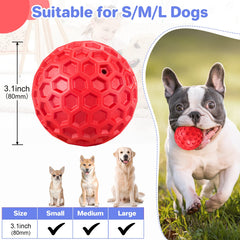 DISSKNIC Juguete interactivo para mordedores fuertes, fomenta juego prolongado y reduce ladridos.