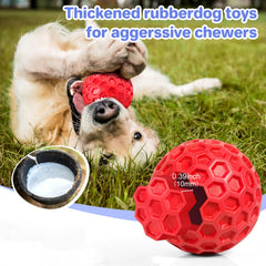 DISSKNIC Pelota dental texturada ayuda a la limpieza bucal durante el juego.