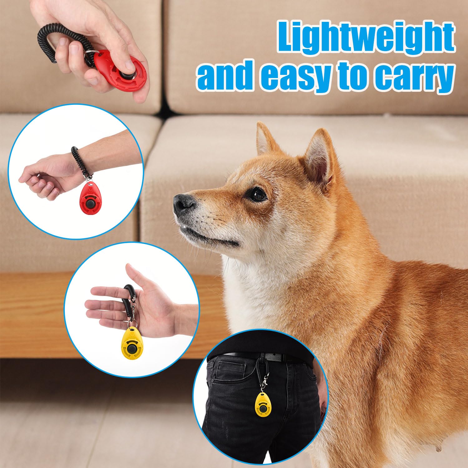 Diyife clicador para usos múltiples en perros, gatos y aves