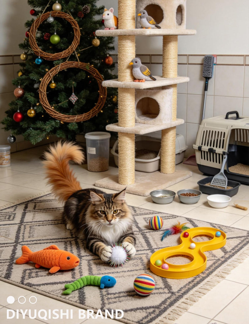 DIYUQISHI ideal para coronas decorativas y casa de gato