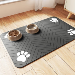 DK177 alfombrilla absorbente para alimentación, recoge derrames y mantiene limpia la zona de comida.