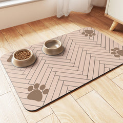 DK177 tapete absorbente para comida y agua; mantiene la zona limpia.