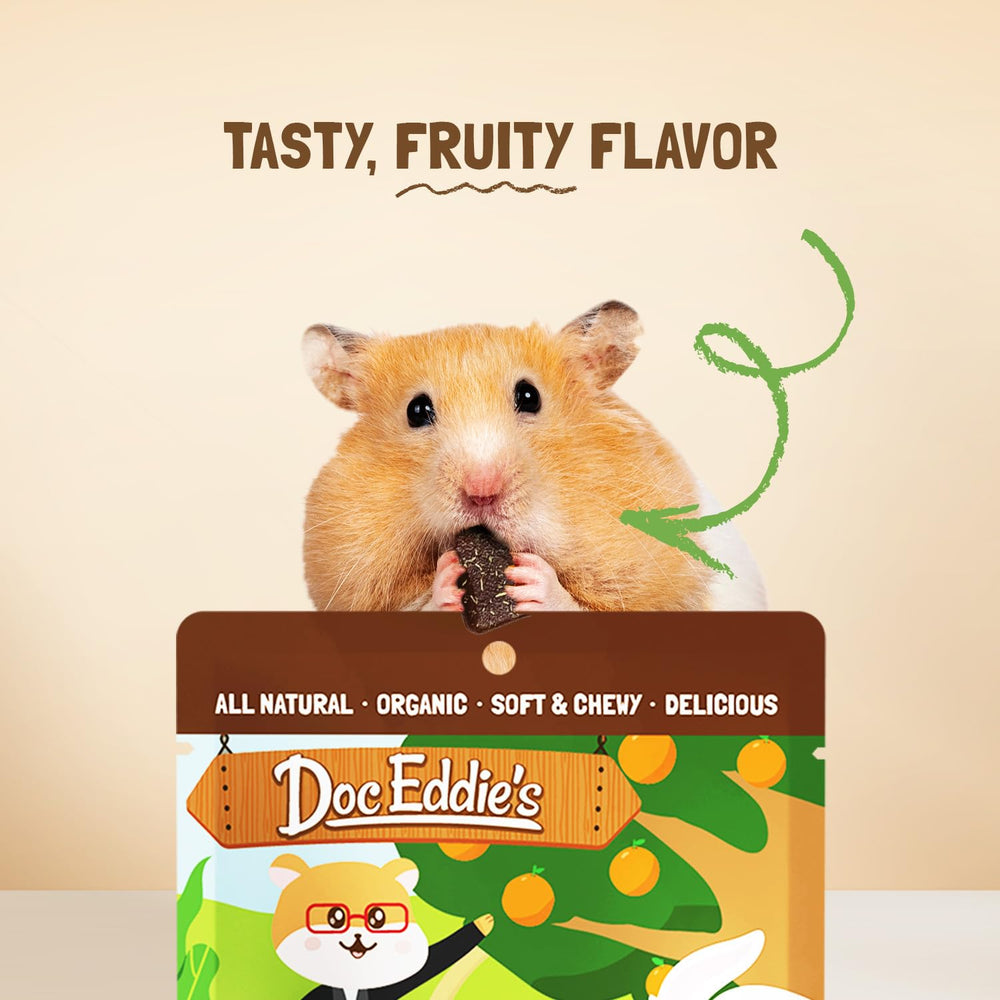 DOC EDDIE'S Vitamin C Bites para animales pequeños, premio suave.