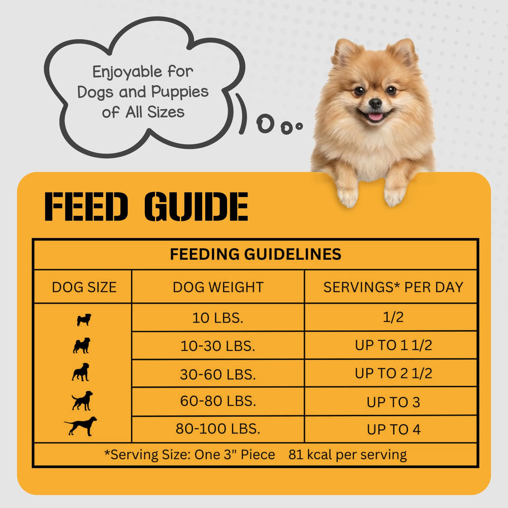 Dog Chits tráquea de res glucosamina para articulaciones sanas
