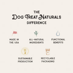 Dog Treat Naturals empaque reciclable 10oz, opción ecológica.