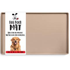 DogBuddy alfombrilla antideslizante para comida de perros, evita derrames.